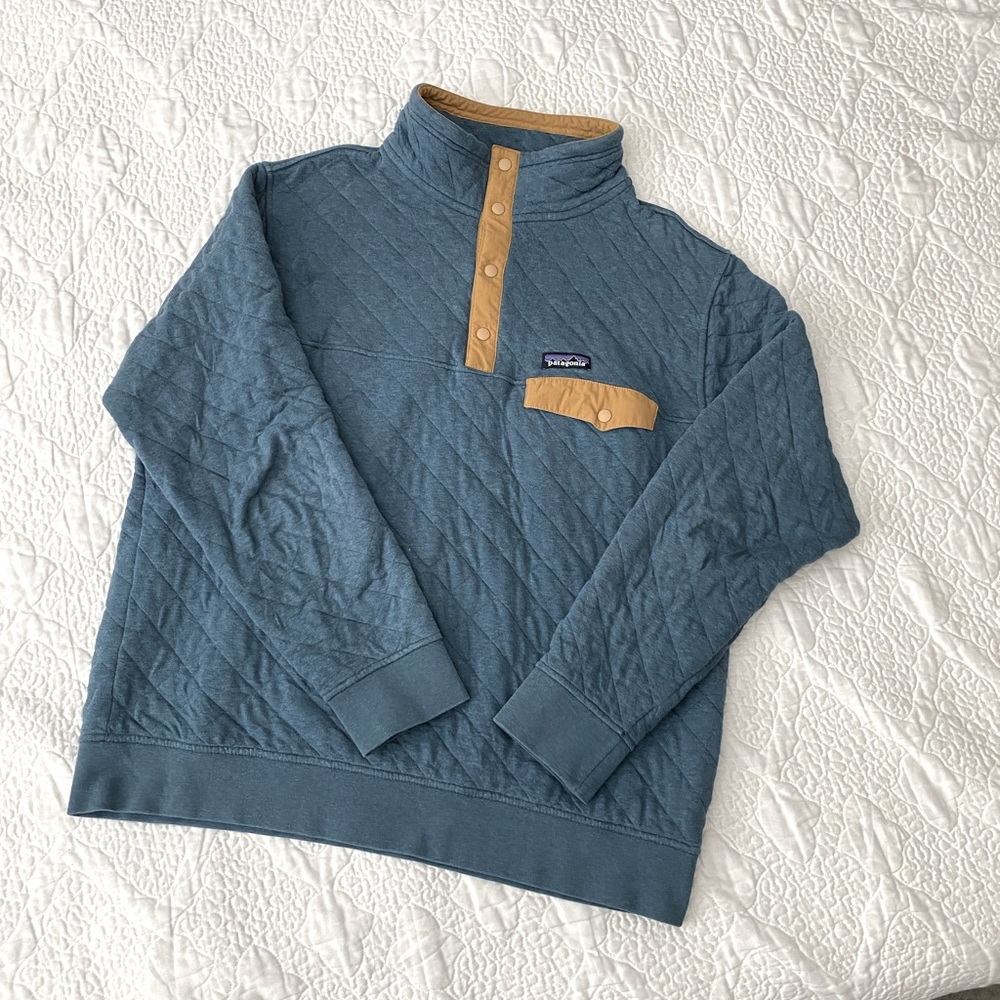 Men’s Patagonia organic cotton quilt Snap-T pullover